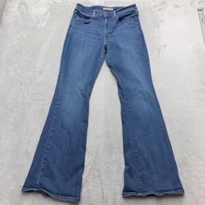 Levi's Jeans Womens 31 Blue 726 Flare High Rise Stretch Medium Wash Denim